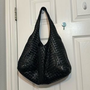 Bottega Veneta Black Intrecciato Nappa Leather Ball